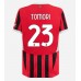 Maillot de foot AC Milan Fikayo Tomori #23 Domicile vêtements 2024-25 Manches Courtes